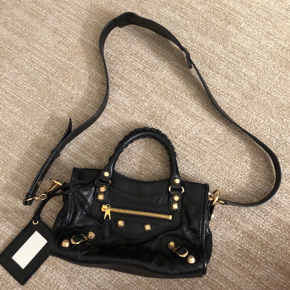 Classic Mini City Motorcycle Bag Balenciaga
